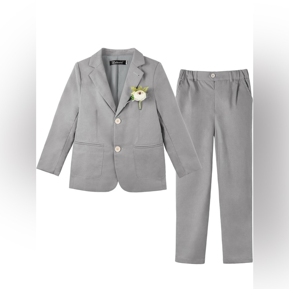Kids Gray Suit Set